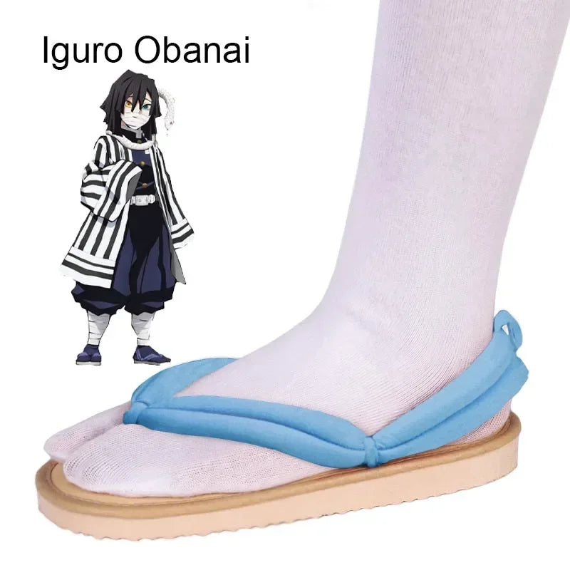 Demon Slayer Geta Clogs – Tanjiro & Nezuko Cosplay Sandals