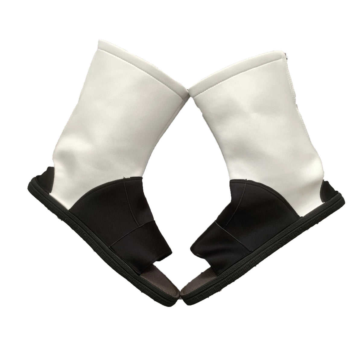 Anime Ninja Cosplay Sandal Boots – Black, Blue & White