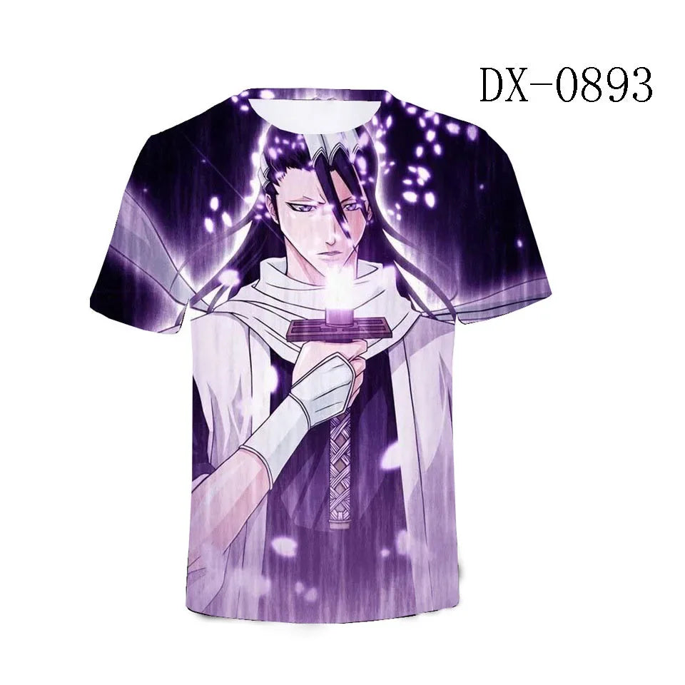 Bleach 3D Print T-Shirt – Anime Streetwear Tee