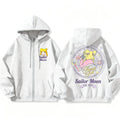 Unisex Sailor Moon Anime Hoodie Women Men Jacket Kawaii Printed Sweatshirt Streetwear Oversize Casual Cosplay Autumn Fashion Top