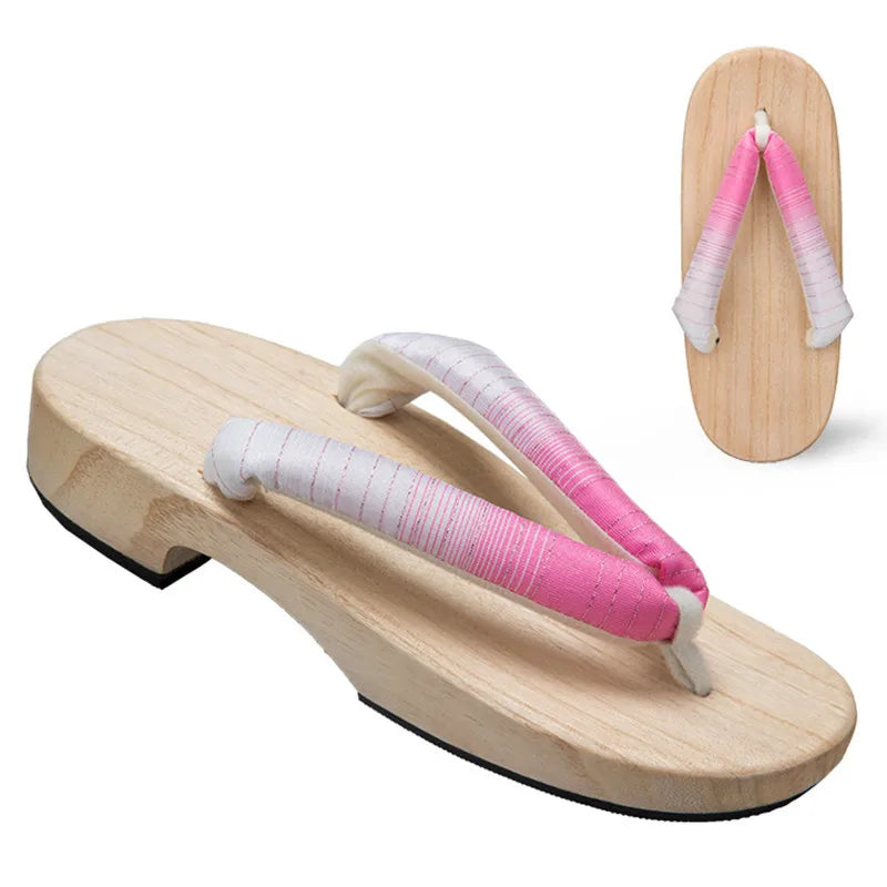 Tanjiro & Nezuko Wooden Geta – Demon Slayer Cosplay Sandals