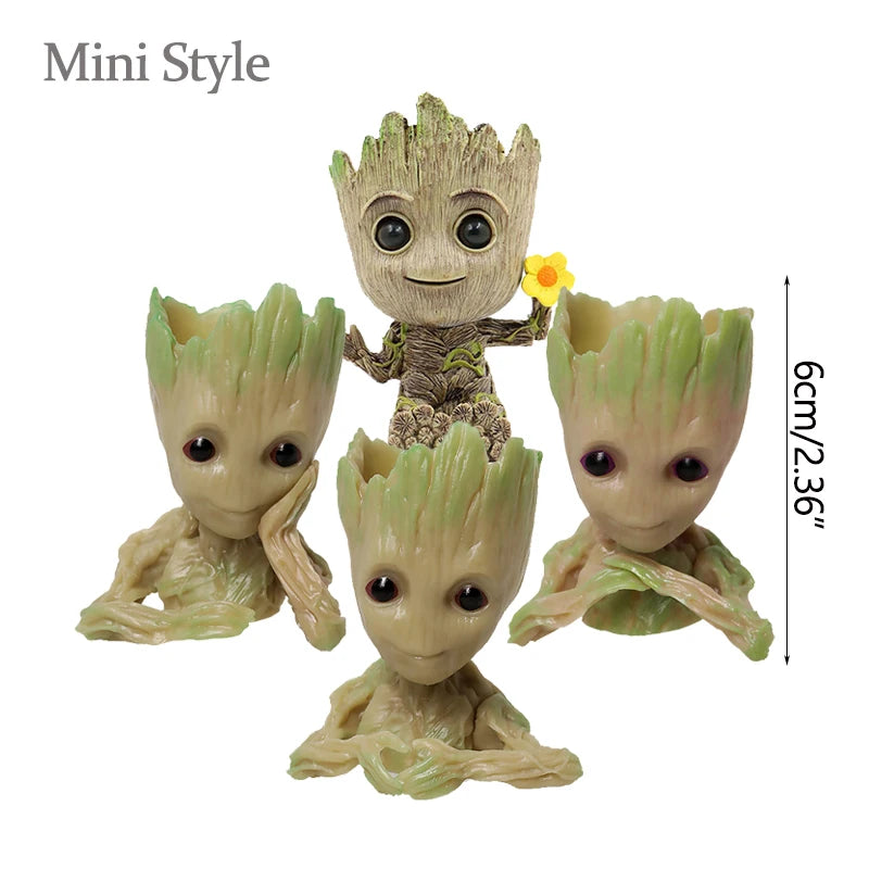 Groot Flower Pot – Planter & Pen Holder Figurine