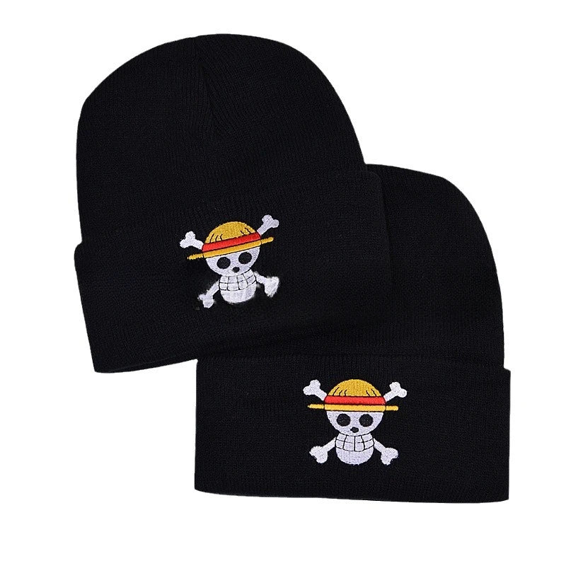 Luffy Knit Beanie – One Piece Anime Winter Hat