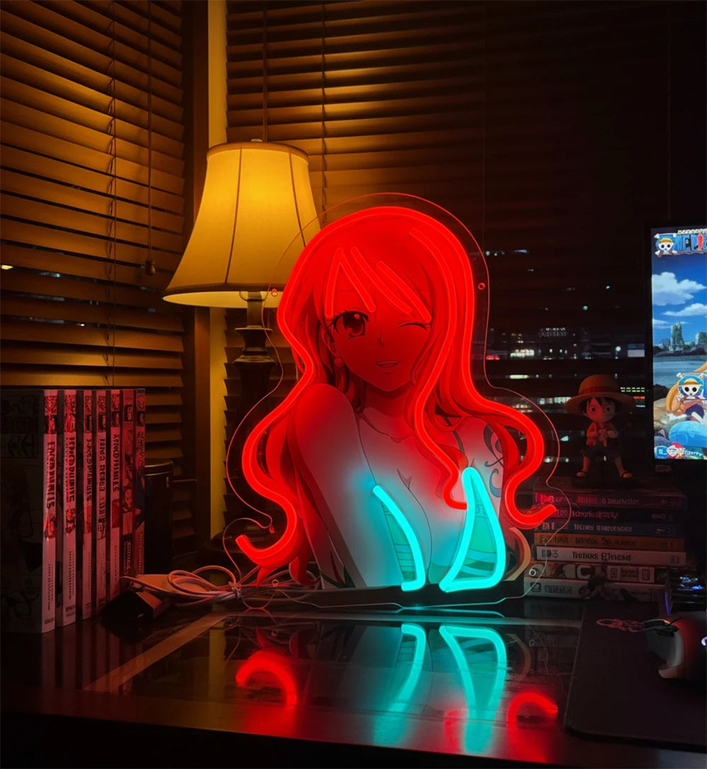 Pokémon & Dragon Ball Neon LED Light – Anime Wall Art