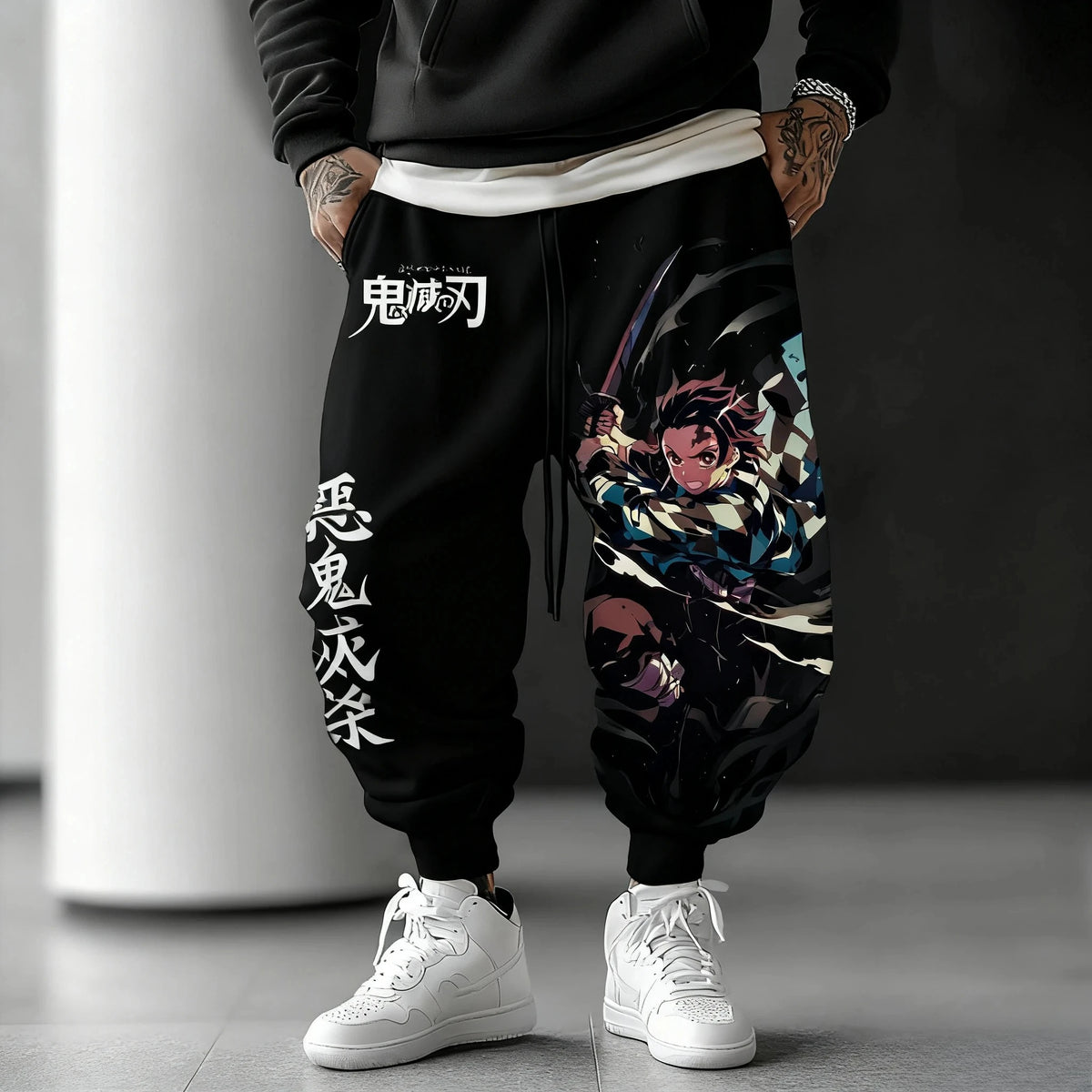 Demon Slayer Sweatpants – Anime Streetwear Joggers
