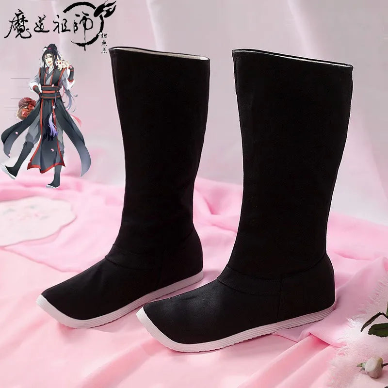 Wei Wuxian Retro Boots – Mo Dao Zu Shi Anime Shoes