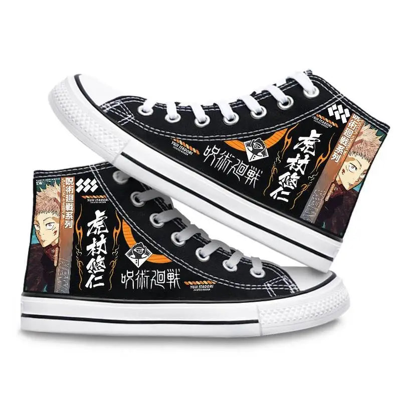 Gojo Satoru High-Top Sneakers – Jujutsu Kaisen Shoes