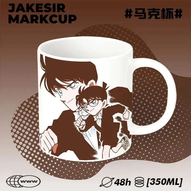 Detective Conan Ceramic Mug – Anime Coffee Cup