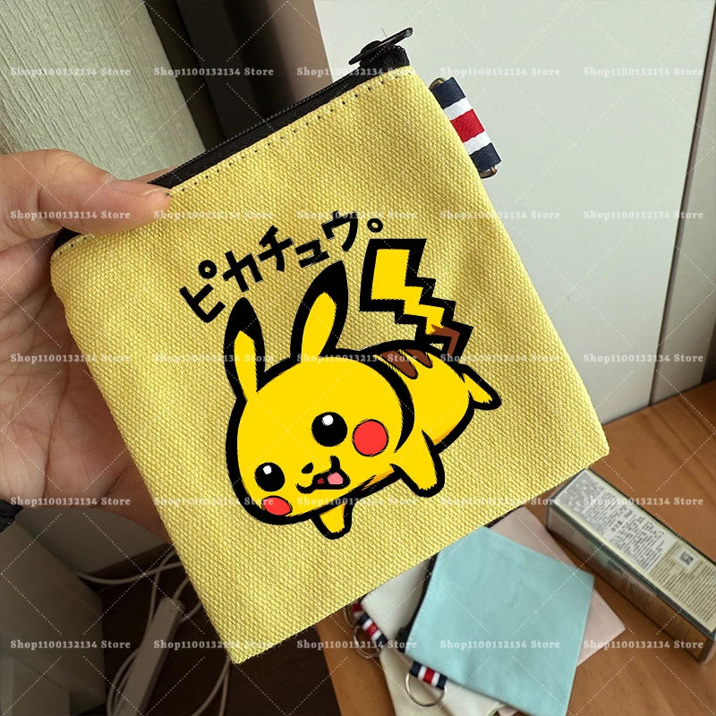 Pokémon Coin Purse – Pikachu, Gengar & Charmander Wallet