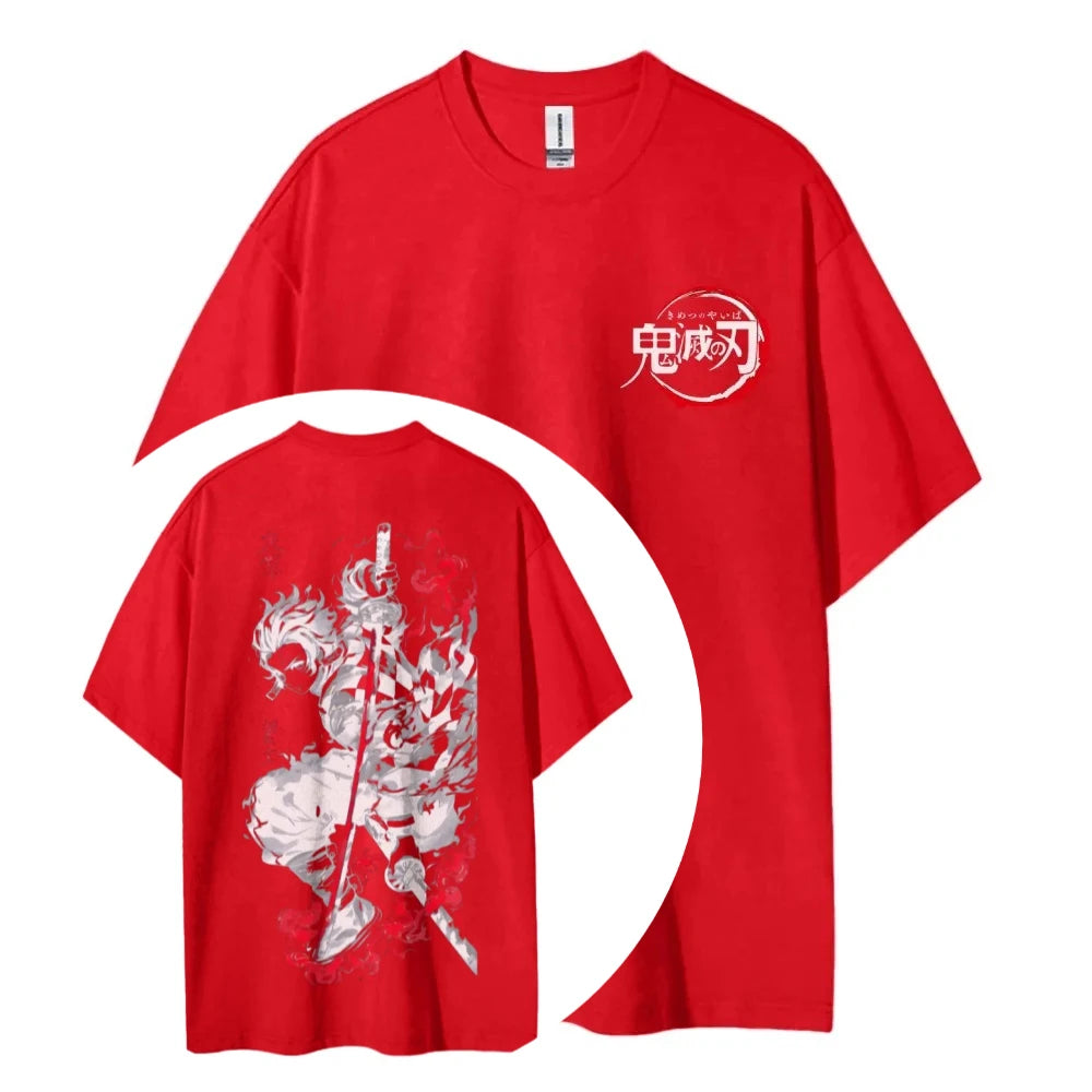 Demon Slayer Unisex Cotton T-Shirt – Anime Tee