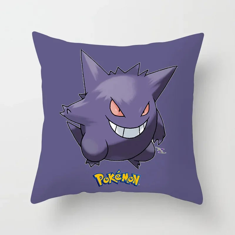 Pikachu Pillow Cover 45x45cm – Pokémon Cushion Case
