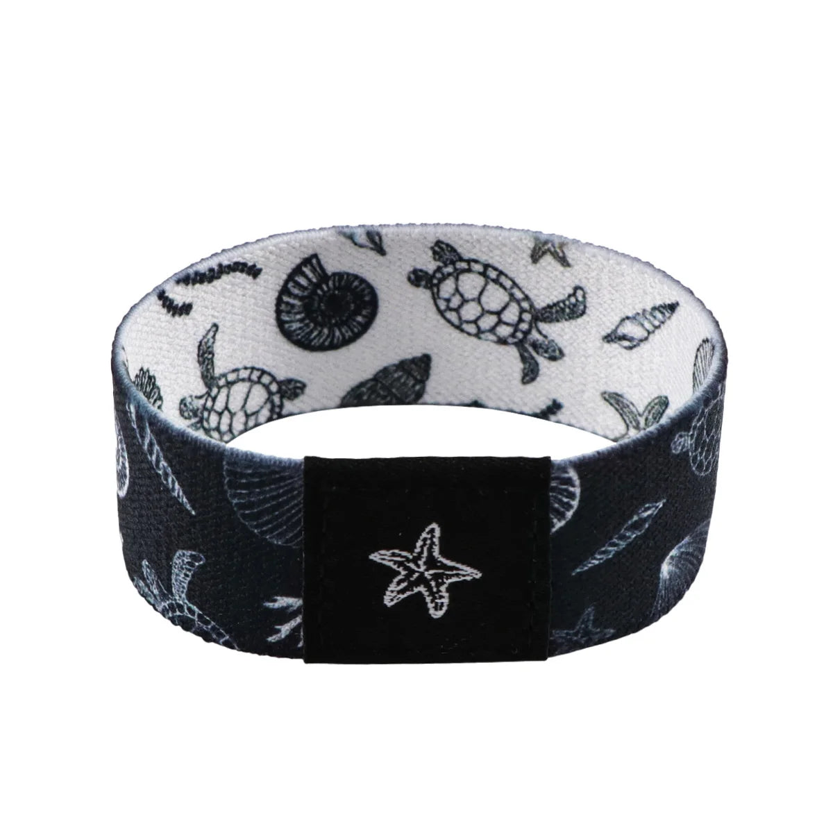 Sunflower Art Waves Wristband Bracelet