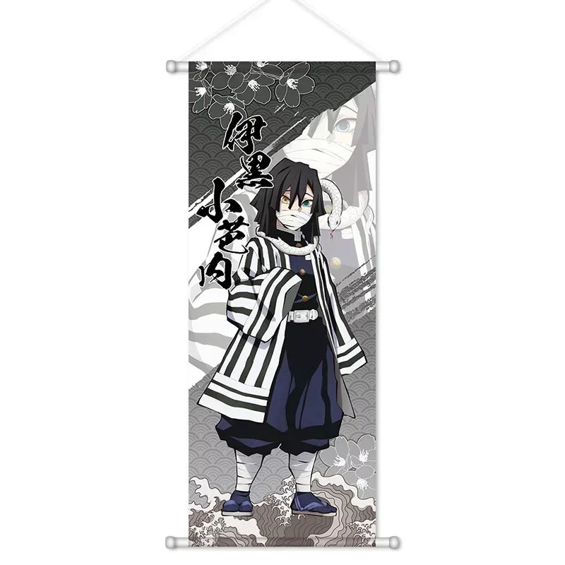 Demon Slayer Wall Art Canvas – Tanjiro & Nezuko Poster