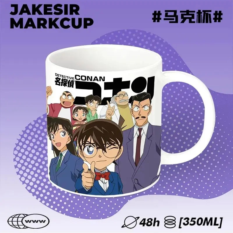 Detective Conan Ceramic Mug – Anime Coffee Cup