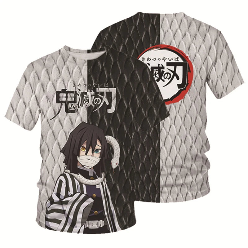 Demon Slayer Kids 3D T-Shirt – Anime Tee