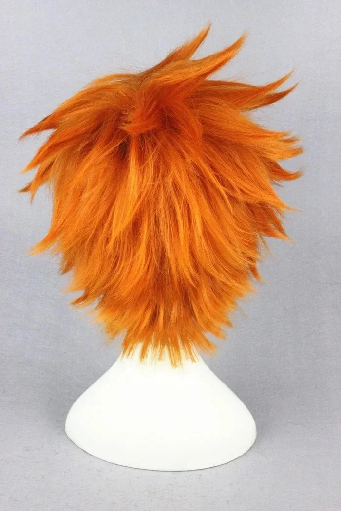 Shoyo Hinata Cosplay Wig – Haikyuu Orange Curly Wig