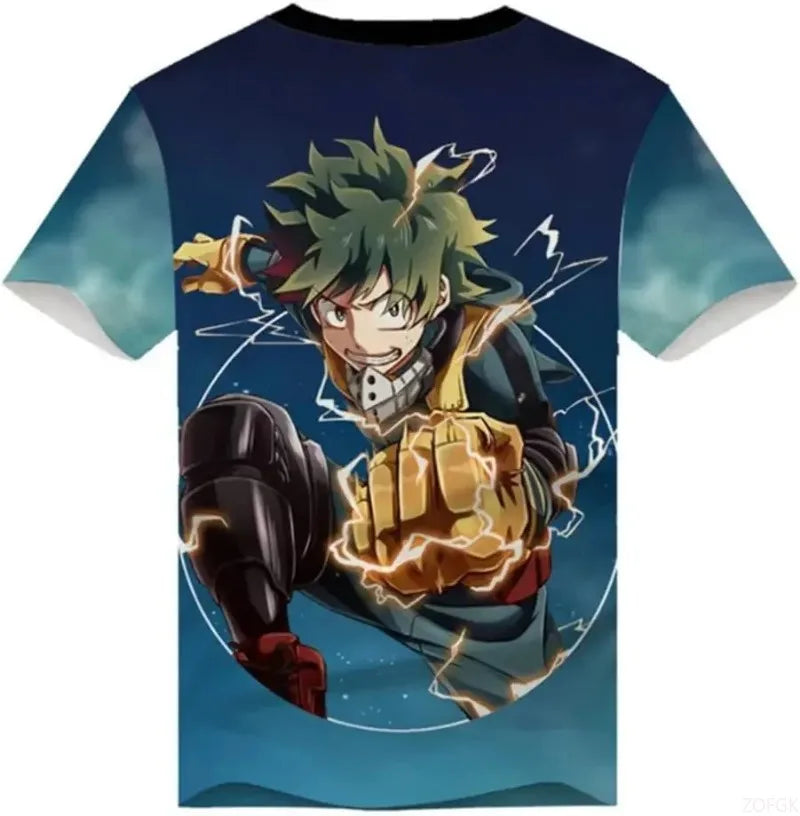 My Hero Academia T-Shirt – 3D Print Anime Tee