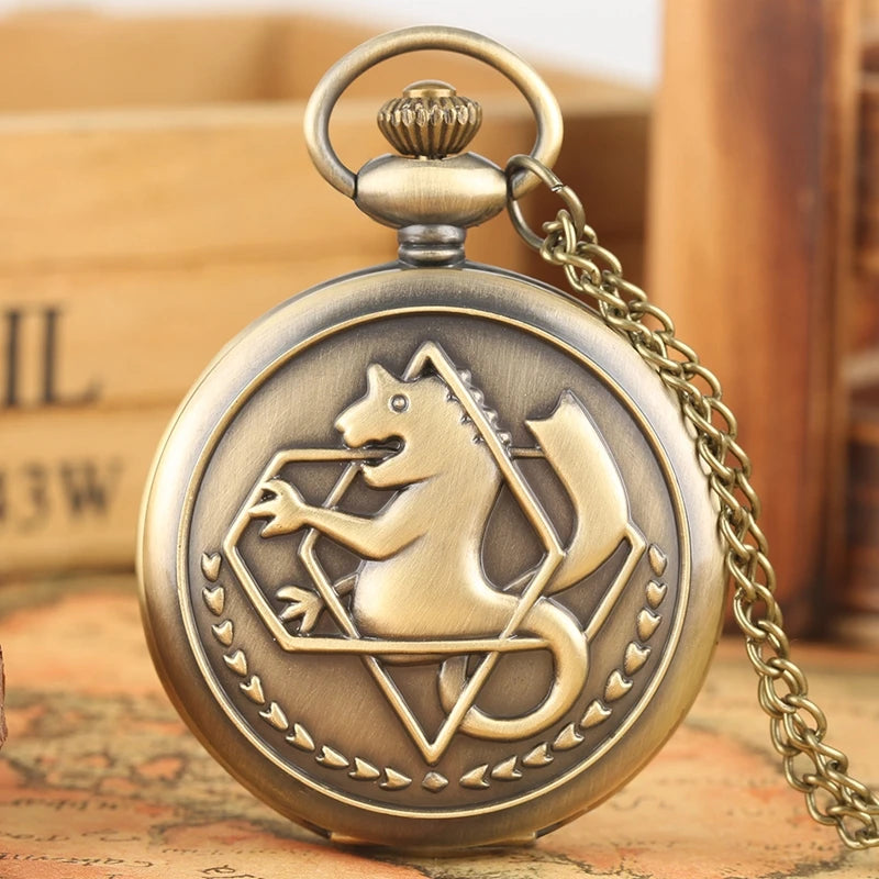 Edward Elric Pocket Watch Necklace – Fullmetal Alchemist