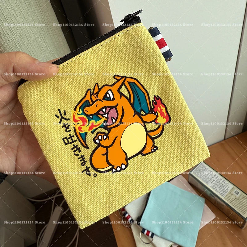 Pokémon Coin Purse – Pikachu, Gengar & Charmander Wallet