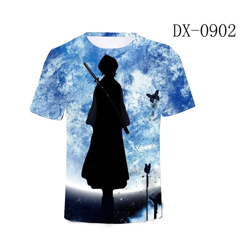 Bleach 3D Print T-Shirt – Anime Streetwear Tee