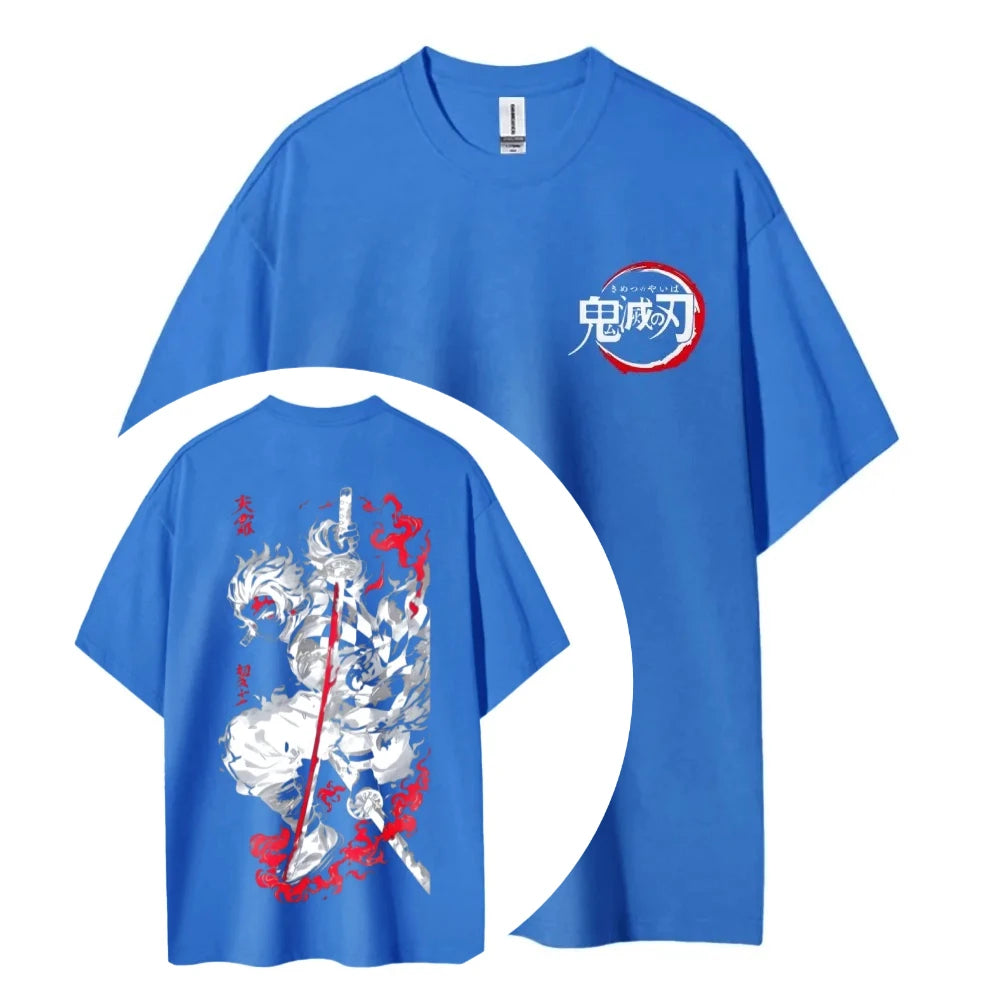 Demon Slayer Unisex Cotton T-Shirt – Anime Tee