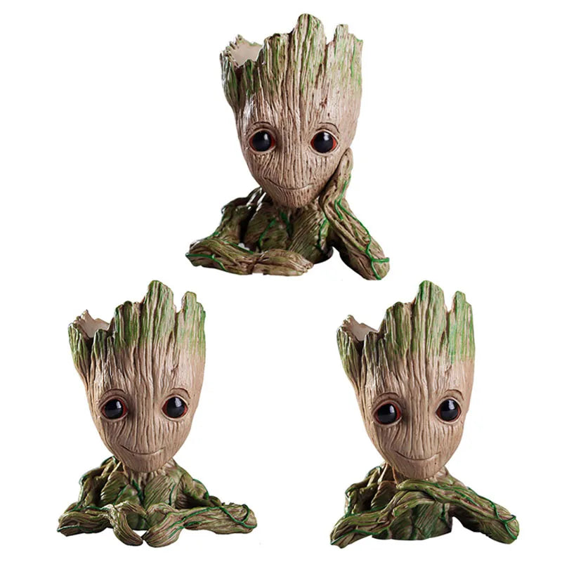 Groot Flower Pot – Planter & Pen Holder Figurine
