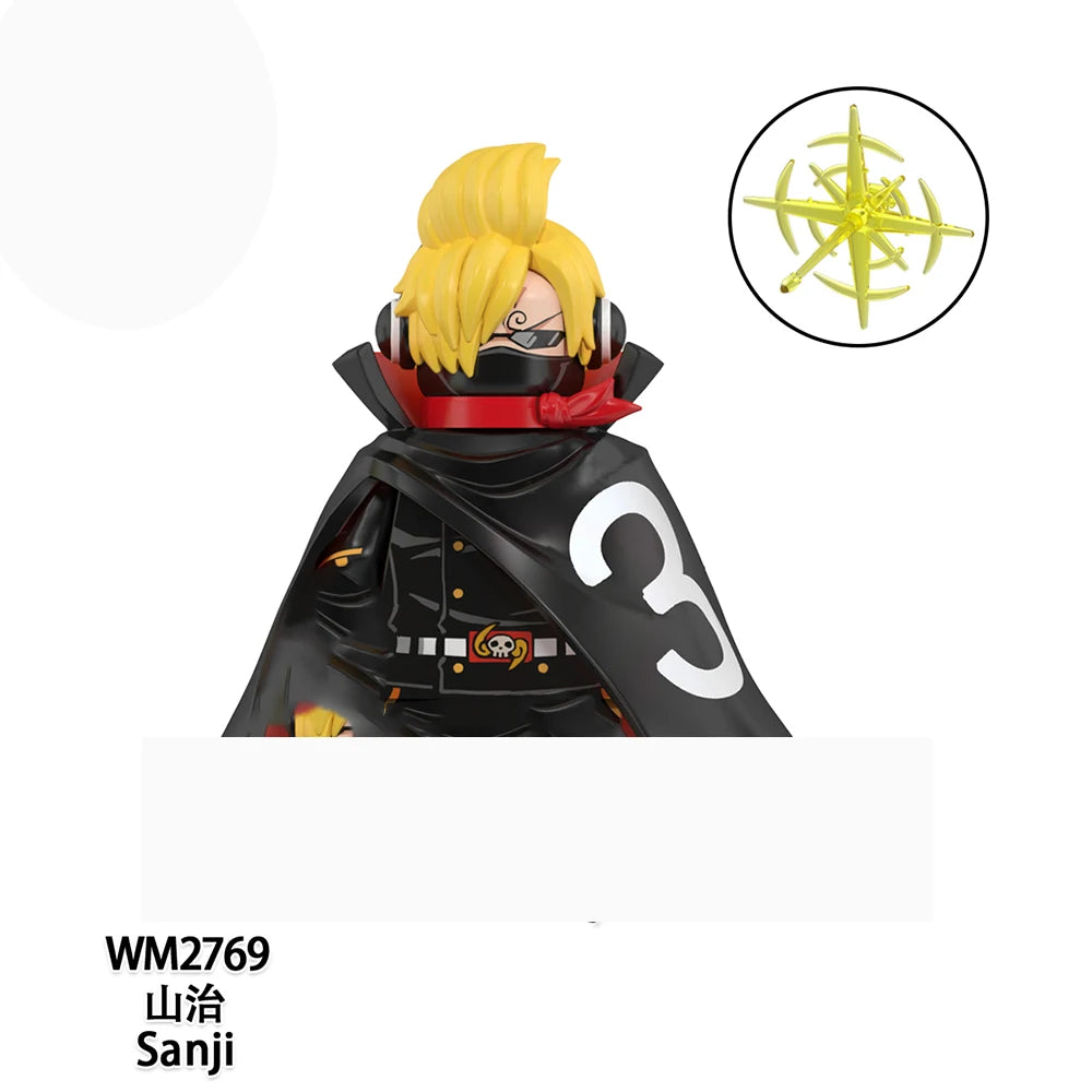 One Piece Building Blocks – Anime Mini Figures