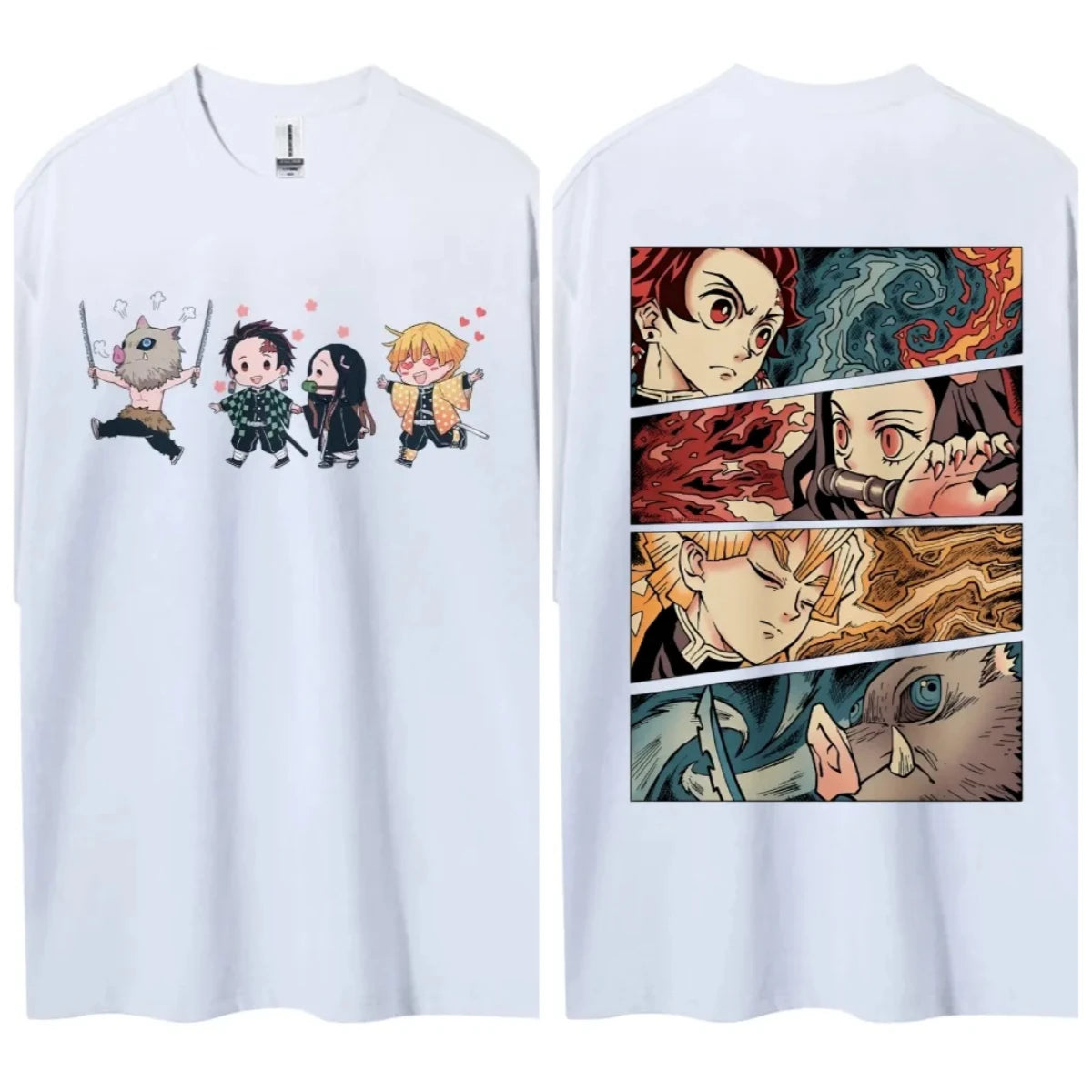 Demon Slayer Short-Sleeve Sports T-Shirt – Anime Tee