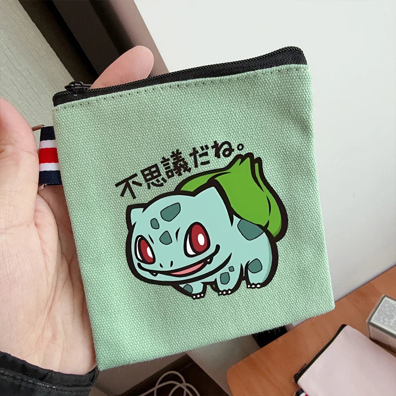 Pokémon Coin Purse – Pikachu, Gengar & Charmander Wallet