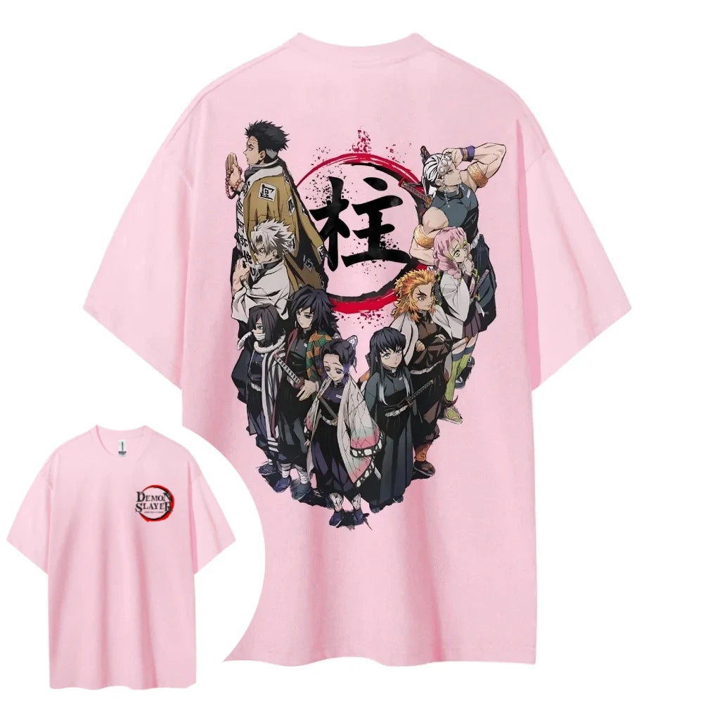 Demon Slayer Short-Sleeve Couple Top