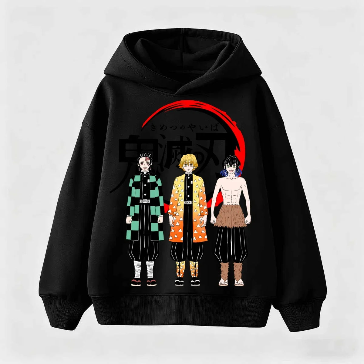 Demon Slayer Kids Warm Hoodie – Anime Print