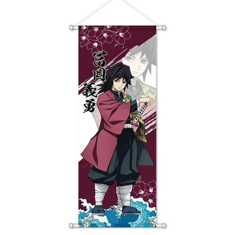 Demon Slayer Wall Art Canvas – Tanjiro & Nezuko Poster