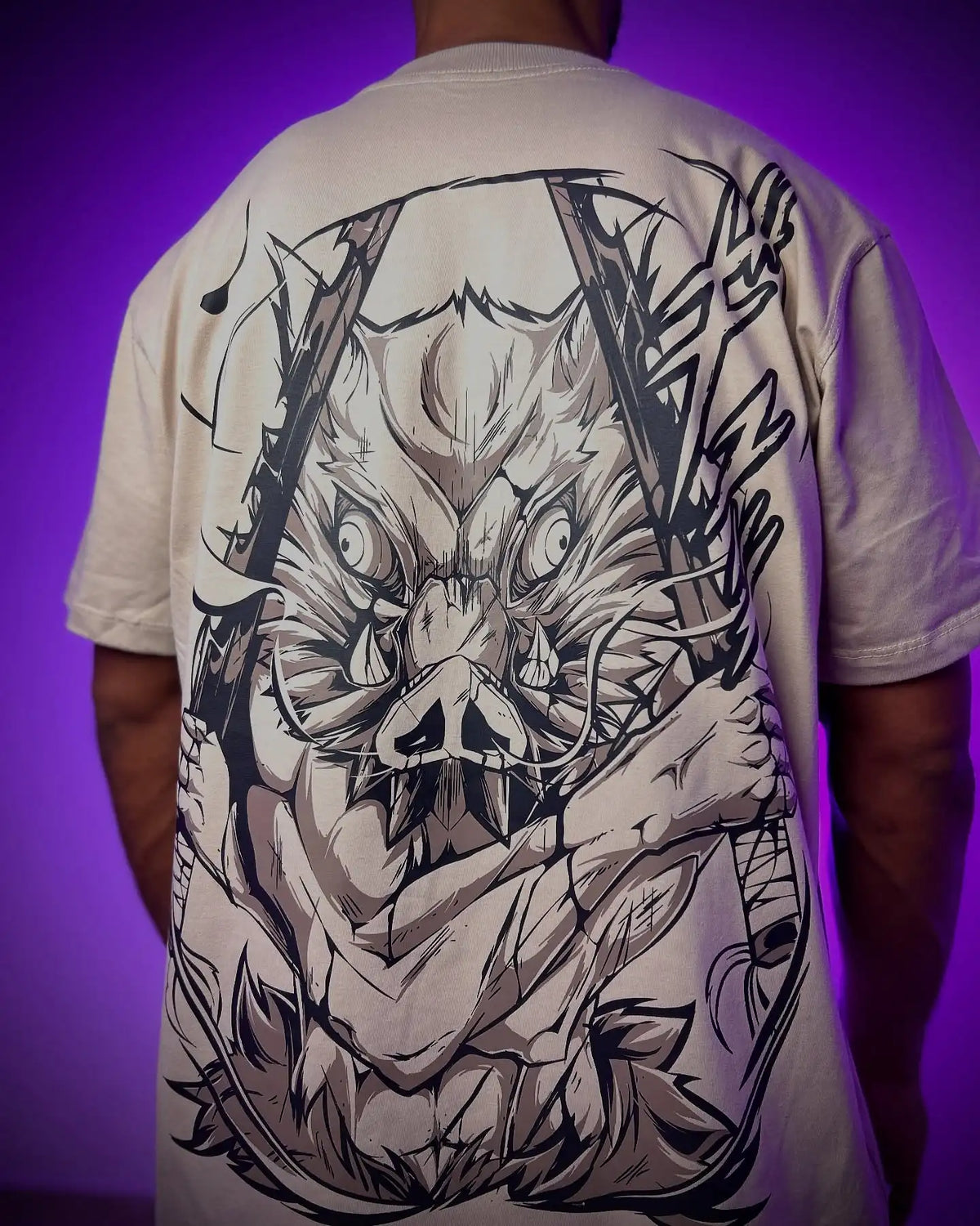 Demon Slayer Oversized Graphic T-Shirt