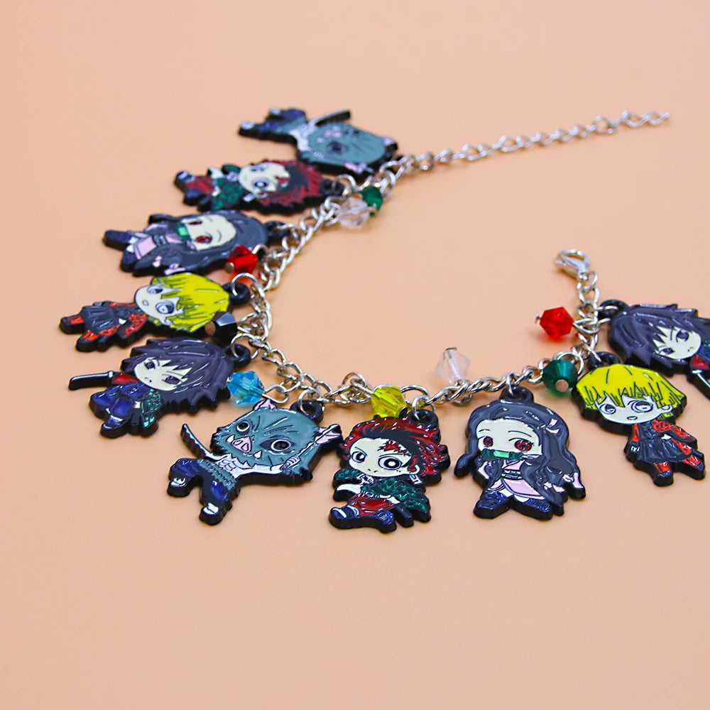 Demon Slayer Nezuko Charm Bracelet