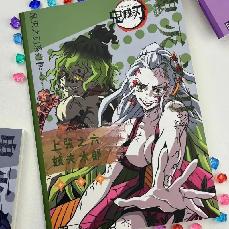 Demon Slayer Notebook – Anime Cartoon Notepad