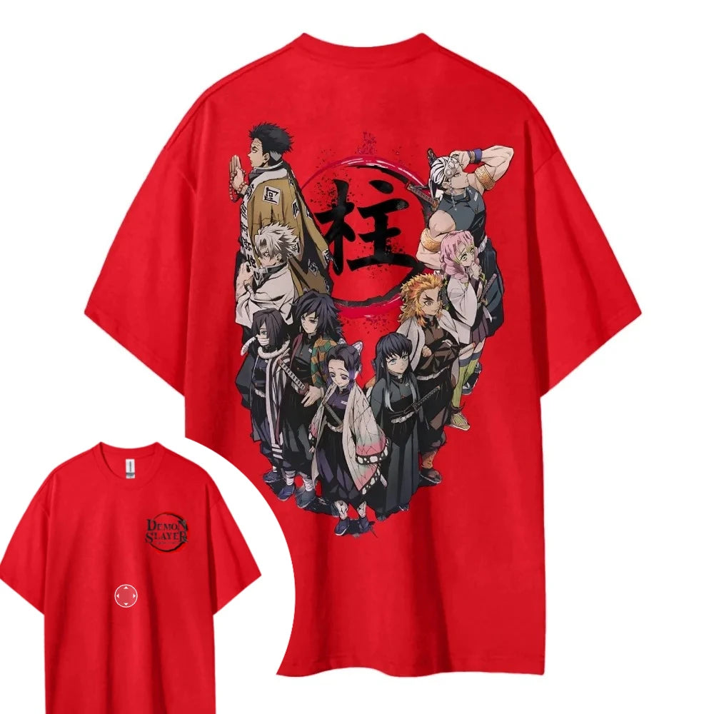 Demon Slayer Short-Sleeve Couple Top