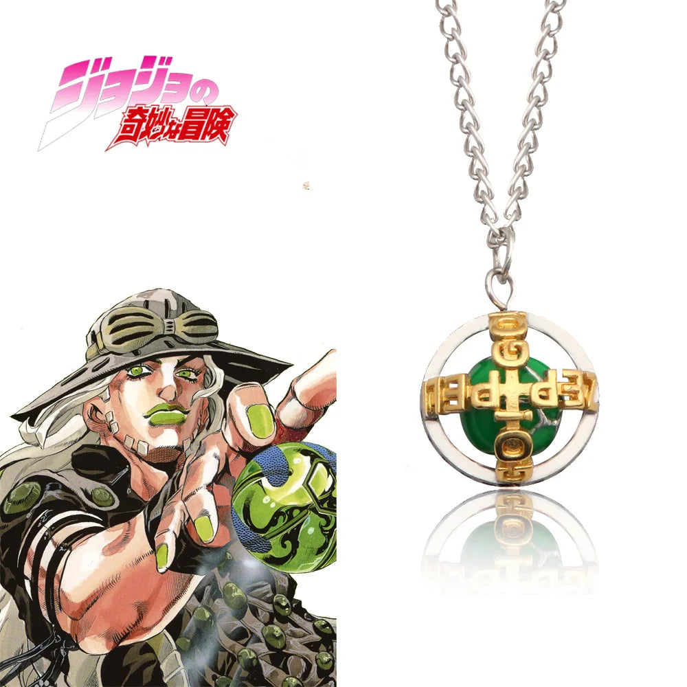 Gyro Zeppeli Steel Ball Necklace – JoJo's Bizarre Adventure