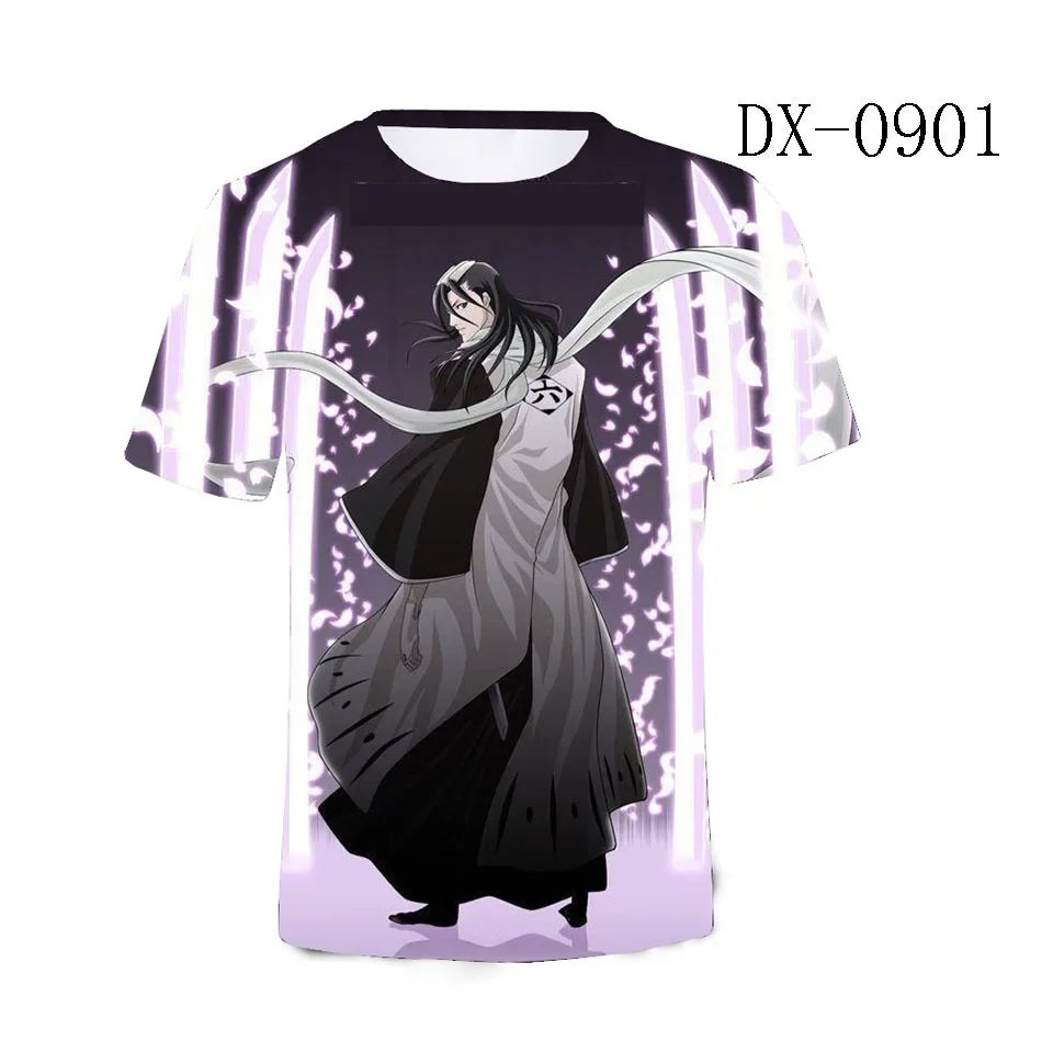 Bleach 3D Print T-Shirt – Anime Streetwear Tee