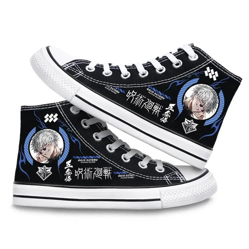 Gojo Satoru High-Top Sneakers – Jujutsu Kaisen Shoes
