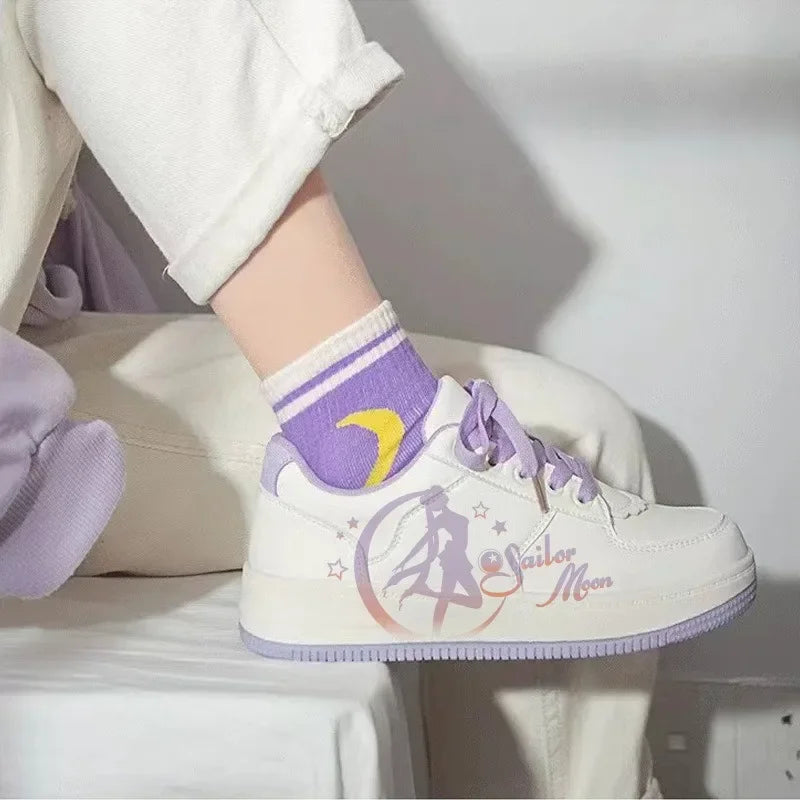 Usagi Tsukino Platform Sneakers – Sailor Moon Anime Shoes