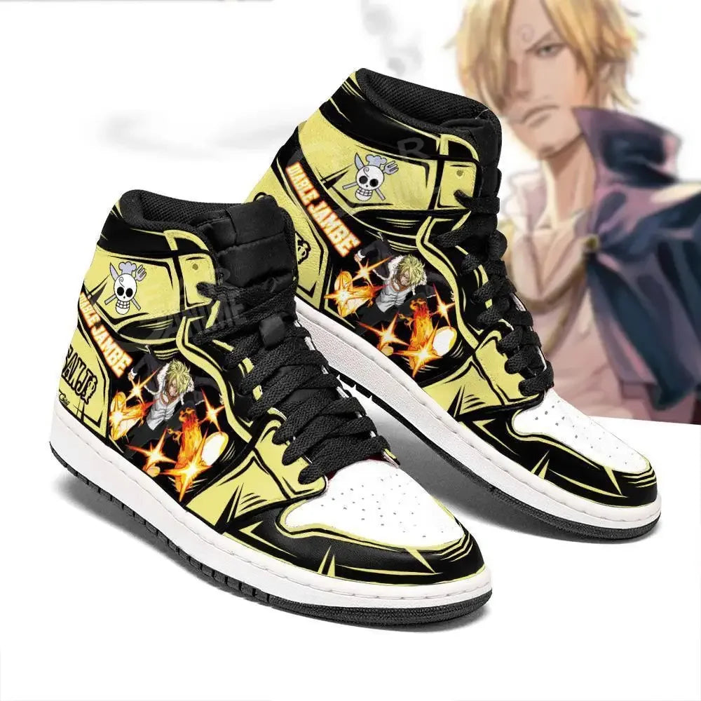 Izuku Midoriya Sneakers – My Hero Academia Anime Shoes