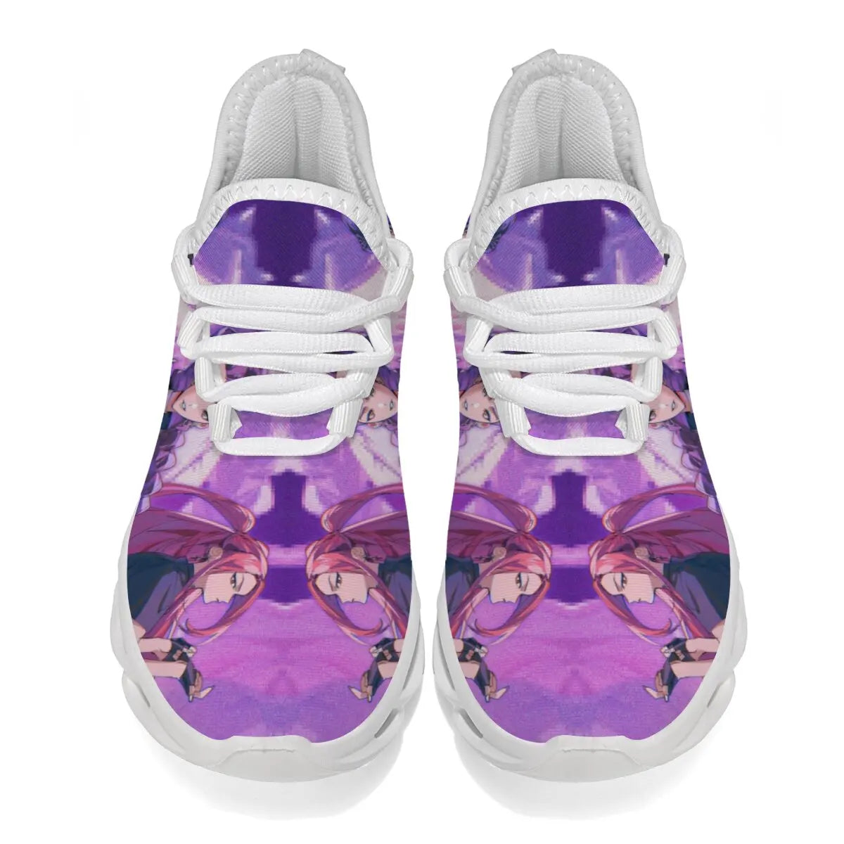 Anime Girls Print Sneakers – Lightweight Sports Shoes