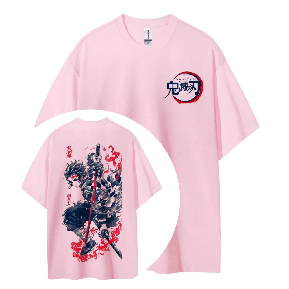 Demon Slayer Unisex Cotton T-Shirt – Anime Tee