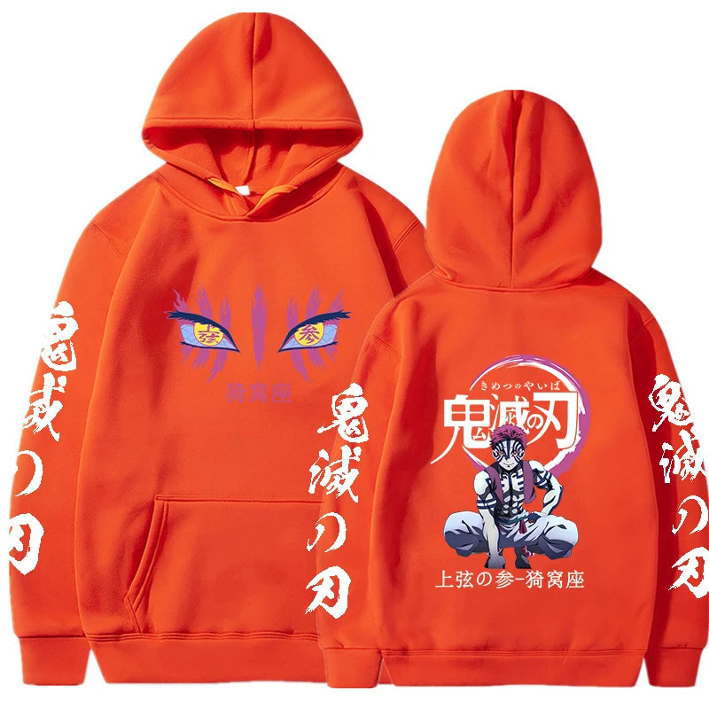 Akaza Hoodie – Demon Slayer Anime Sweatshirt