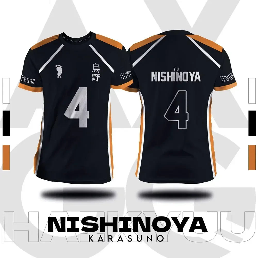 Fukurodani Jersey T-Shirt – Haikyuu Anime Tee