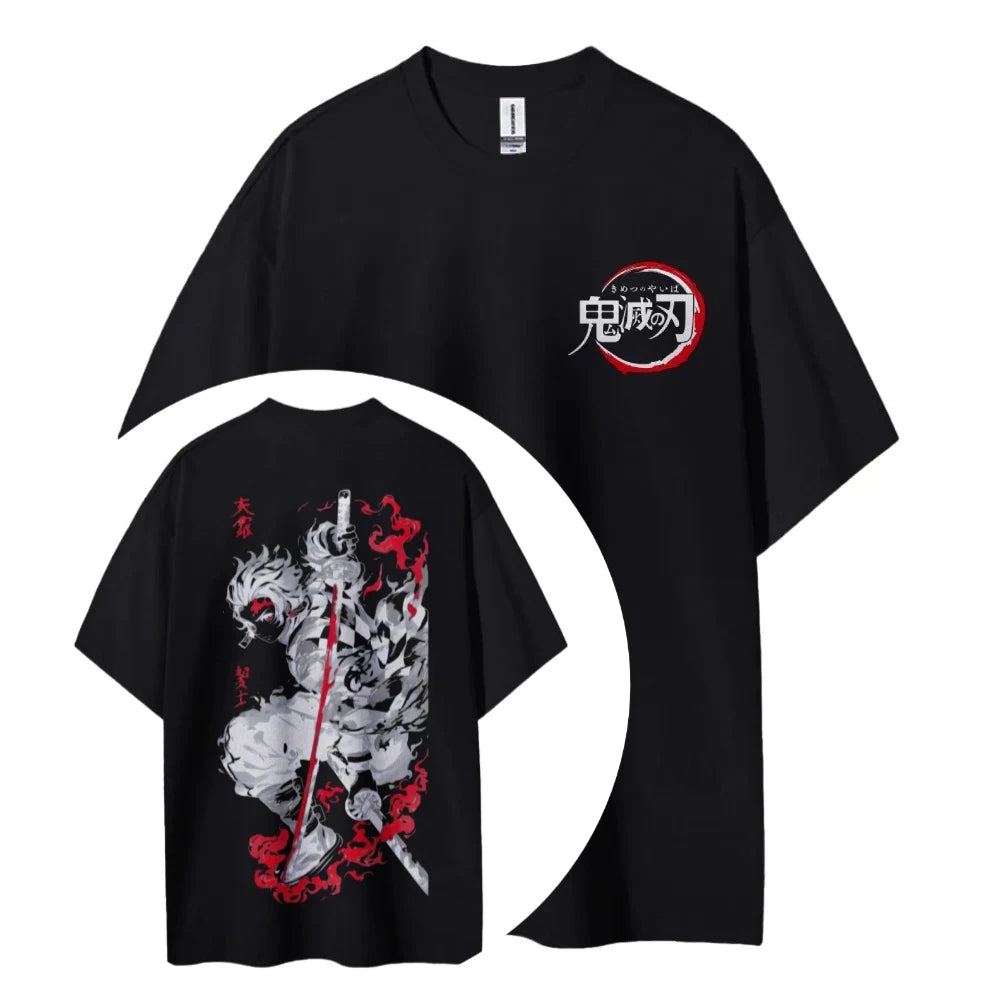 Demon Slayer Unisex Cotton T-Shirt – Anime Tee