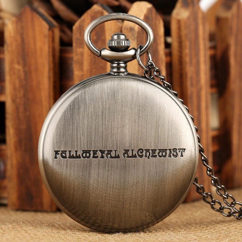 Edward Elric Pocket Watch Necklace – Fullmetal Alchemist