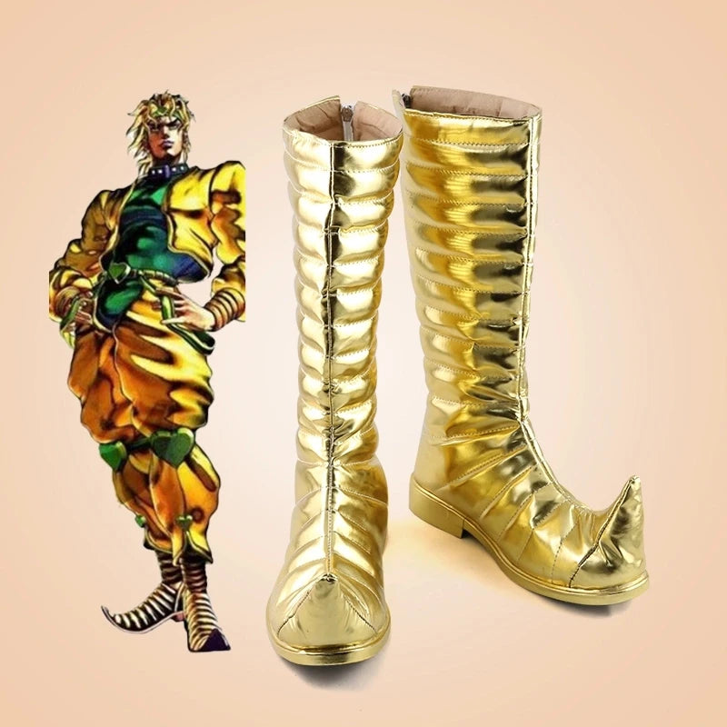 Dio Brando Cosplay Boots – JoJo's Bizarre Adventure Shoes