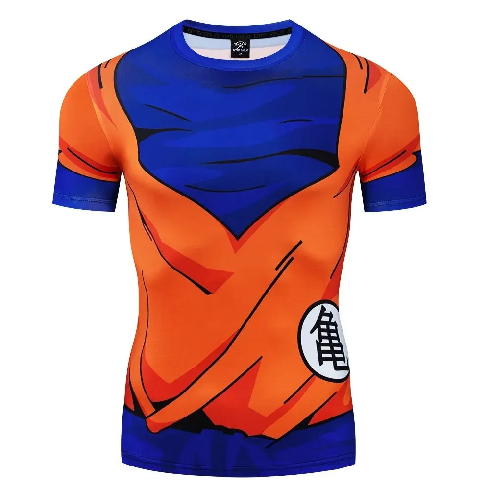 Goku 3D T-Shirt – Dragon Ball Fitness Tee