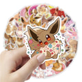 Eevee Pokémon Sticker Pack – Kawaii Decals